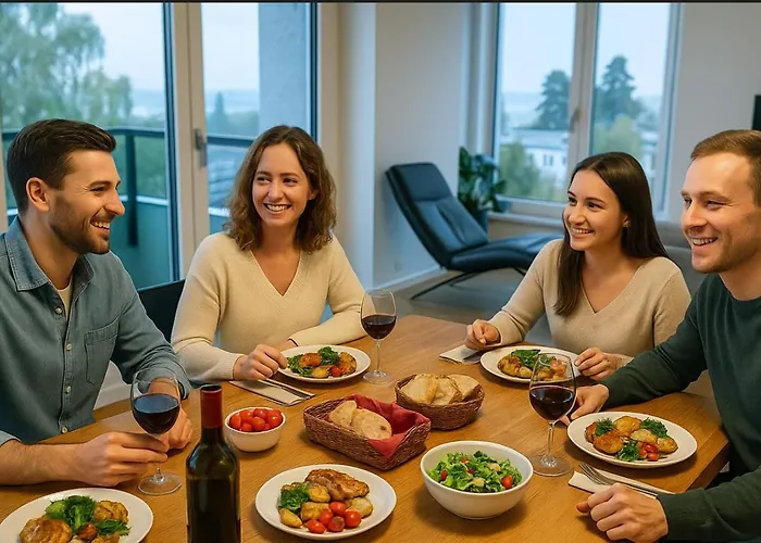 Seenaehe 300 Meter 126 Qm Wohnflaeche 6 Betten Lejlighed